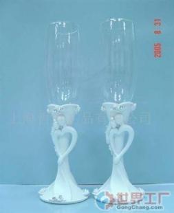 樹脂婚慶雙人香檳杯 承載浪漫與祝福的工藝品